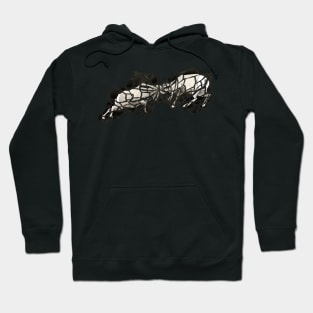 Bighorn Sheep Shattered Attack Hoodie